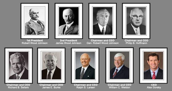 Главы компании Johnson & Johnson