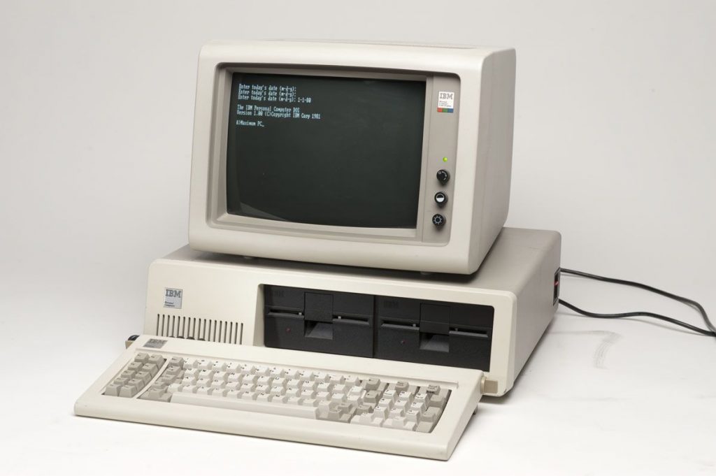 IBM PC модель 5150, 1981 год