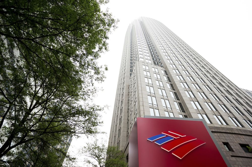 Штаб-квартира банка Bank of America Corporation