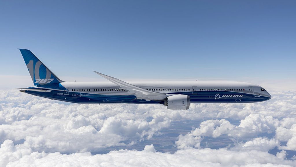 Самолет 787 Dreamliner